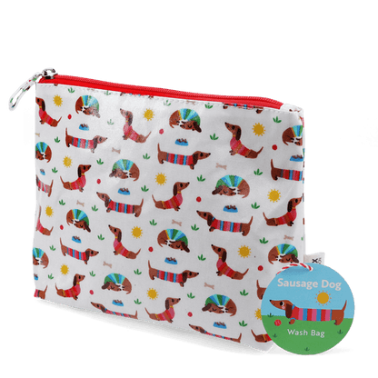 Necessaire bolsa cão salsicha
