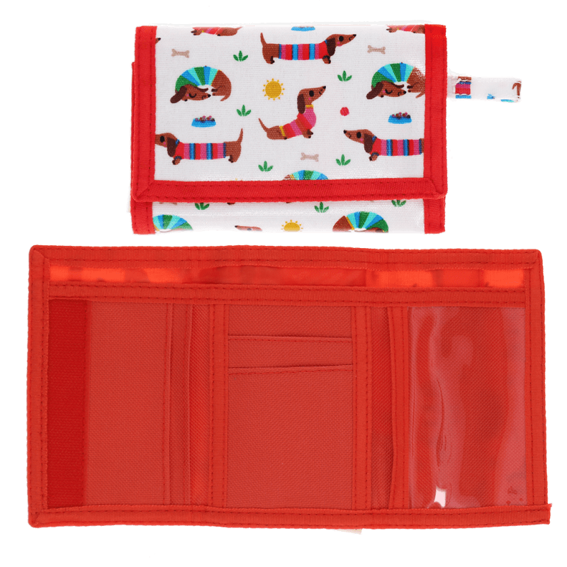 Carteira cão salsicha