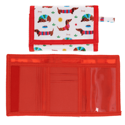 Carteira cão salsicha