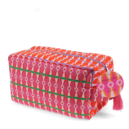 Necessaire flores geométricas