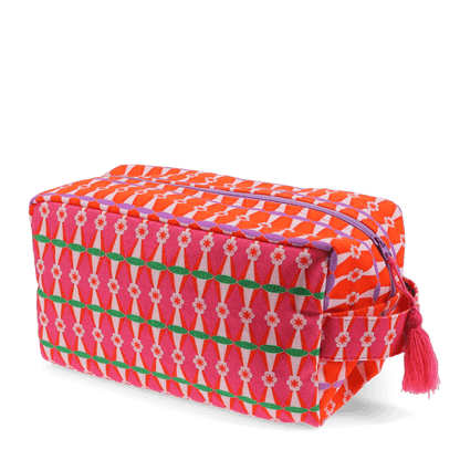 Necessaire flores geométricas