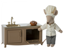 Carregar imagem no visualizador da galeria, Cozinha pequena castanha