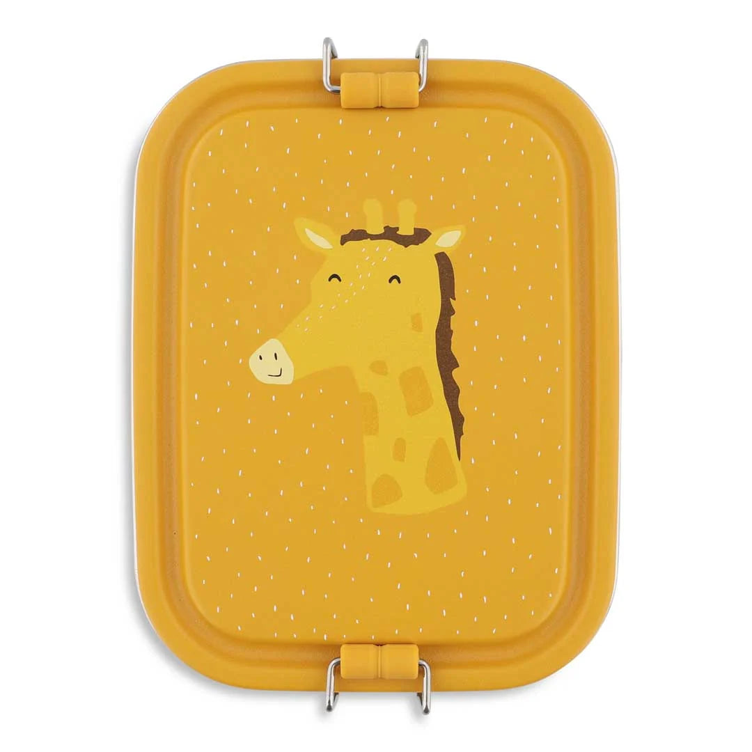 Caixa metal girafa pequena