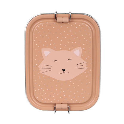 Caixa metal gato pequena