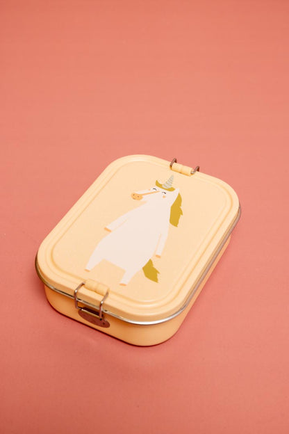 Caixa metal unicórnio grande