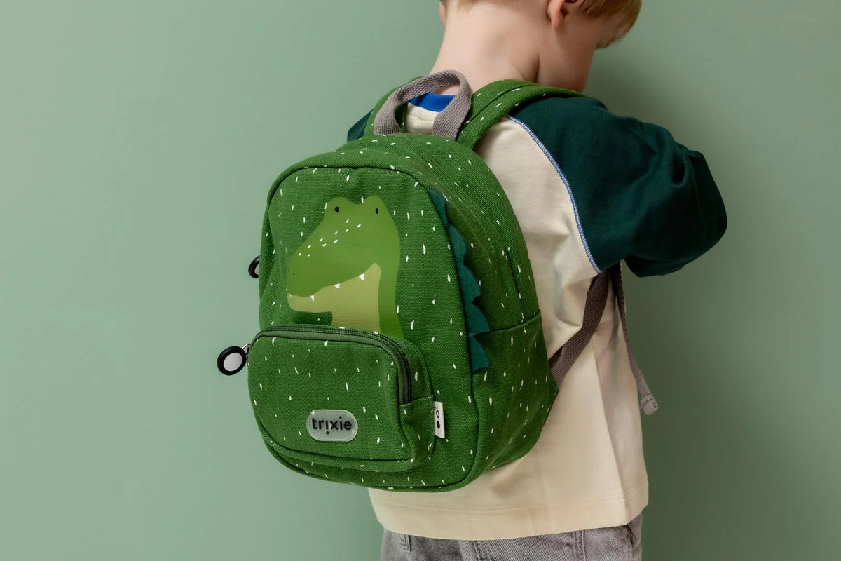 Mochila Trixie jacaré