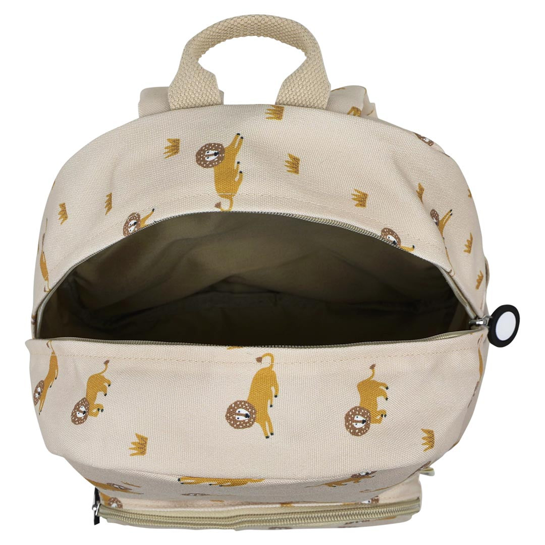 Mochila estampada leões