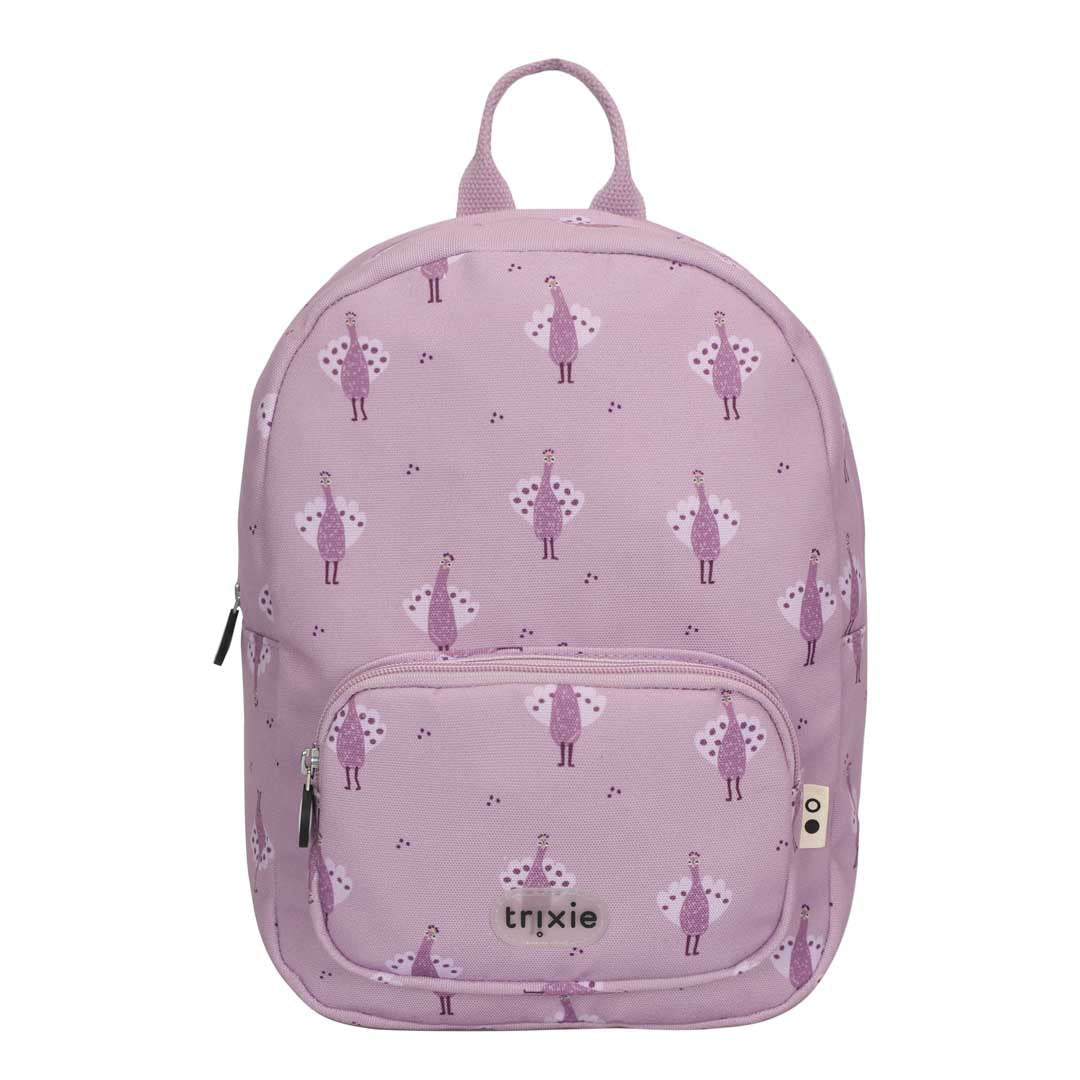 Mochila estampada pavão