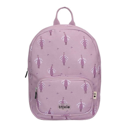 Mochila estampada pavão