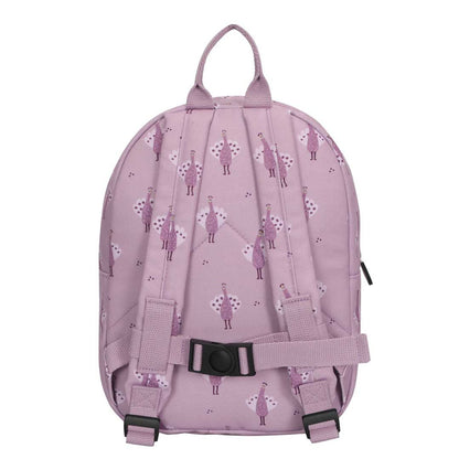Mochila estampada pavão
