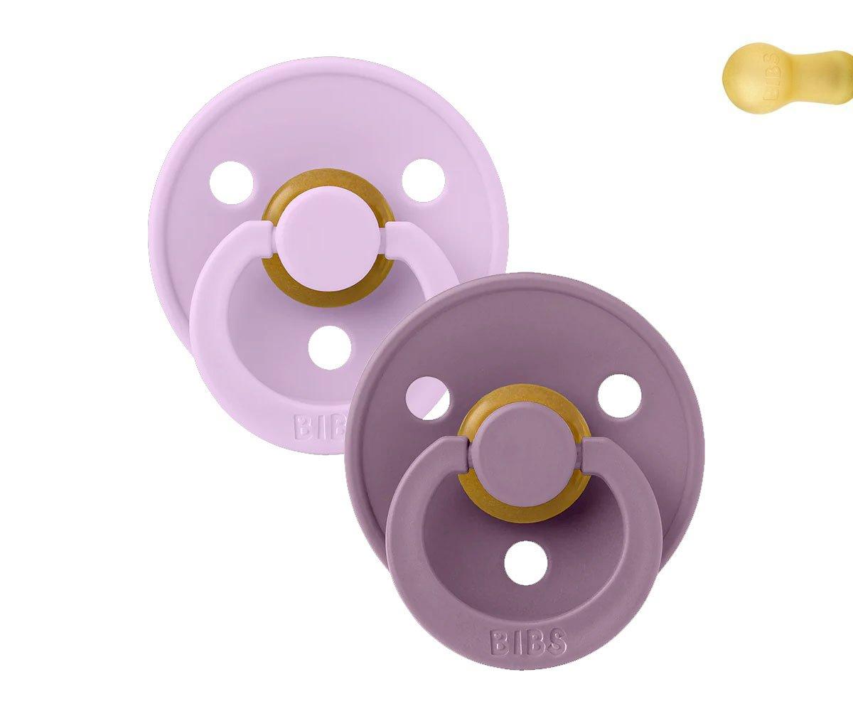 Conj. 2 chuchas BIBS® Violet Sky/Mauve