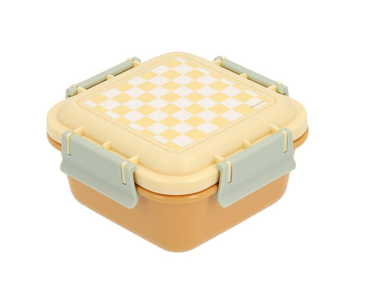 Caixa xadrez amarelo