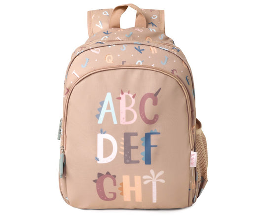 Mochila letras