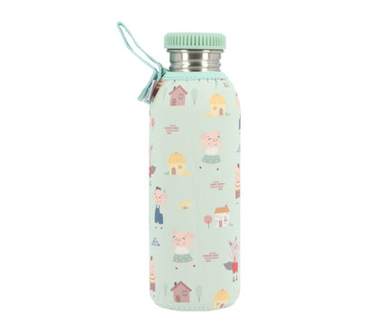 Garrafa metálica 3 porquinhos 750 ml
