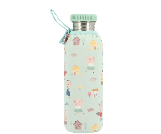 Garrafa metálica 3 porquinhos 750 ml
