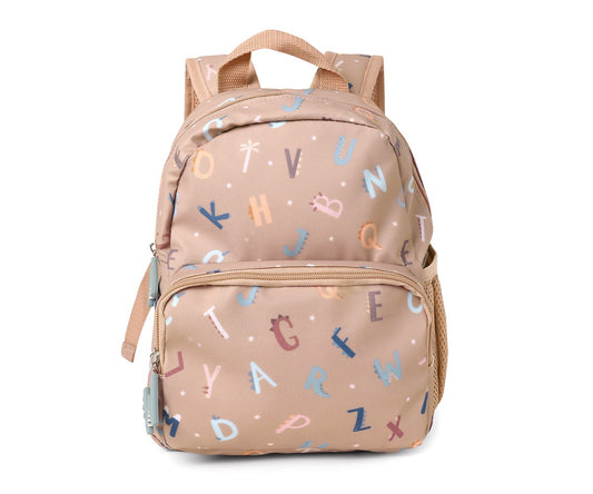 Mini mochila letras