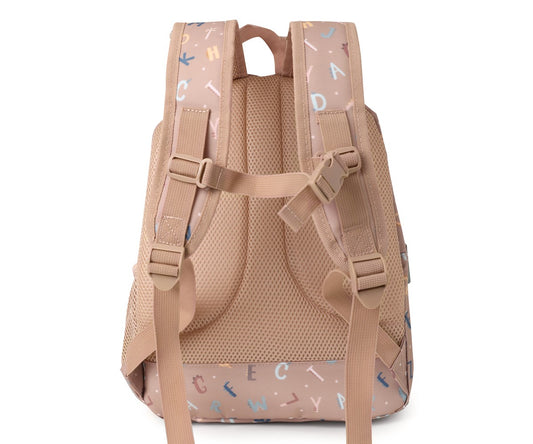Mochila letras