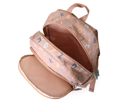 Mochila letras