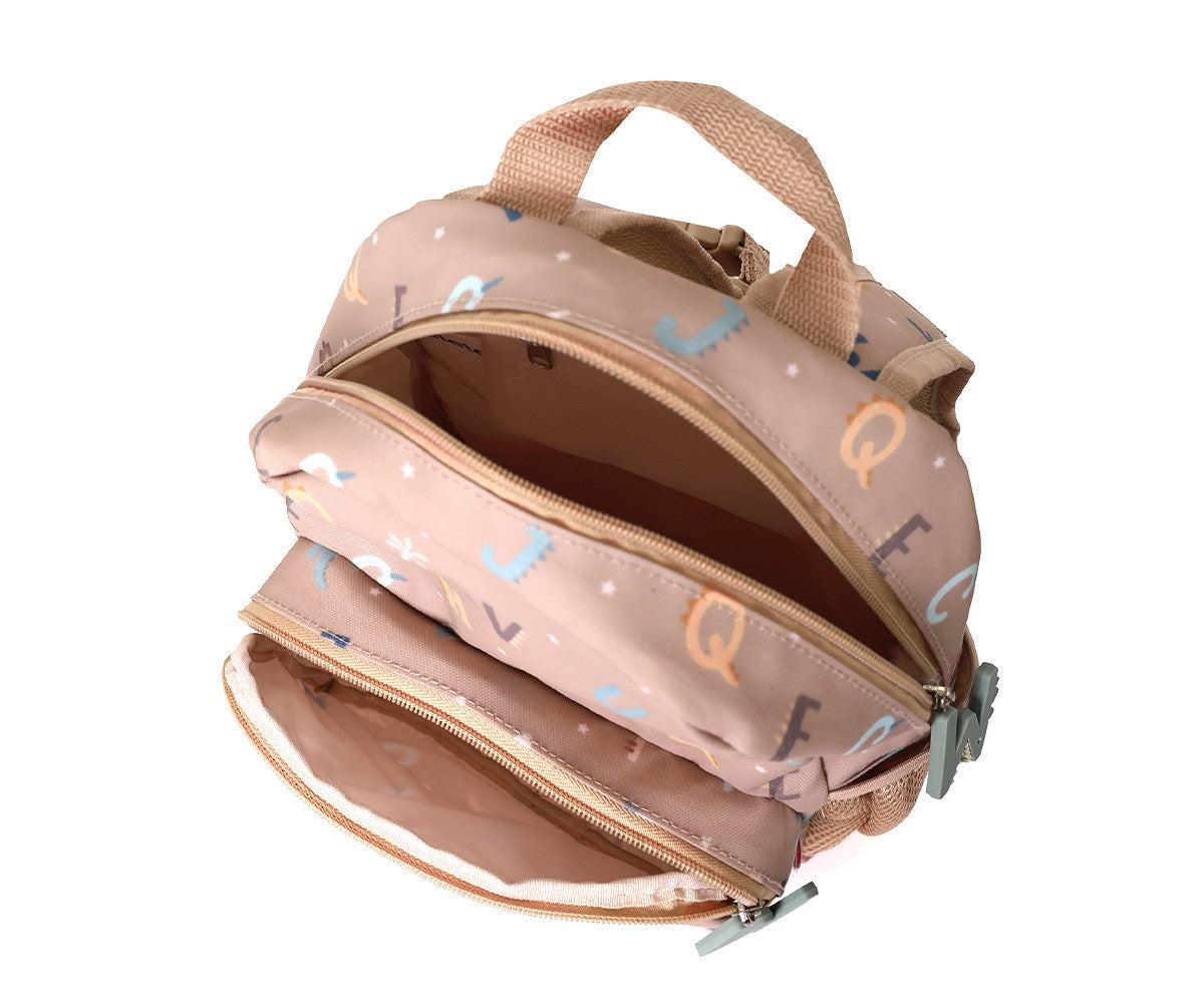 Mini mochila letras