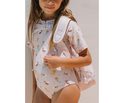 Mochila de praia - Gatos Sereia