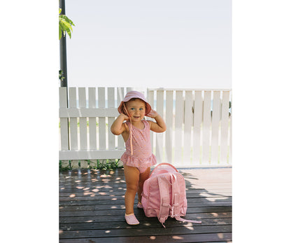 Mochila de praia - Baleia Rosa