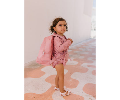 Mochila de praia - Baleia Rosa