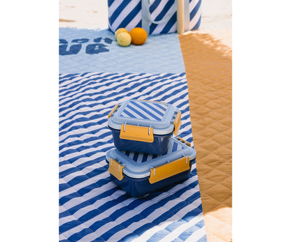 Caixa grande - Riscas azul beach club