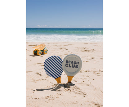 Raquetes de praia - Riscas Azul