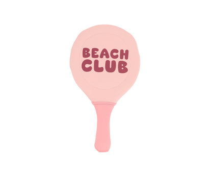 Raquetes de praia - Riscas Rosa