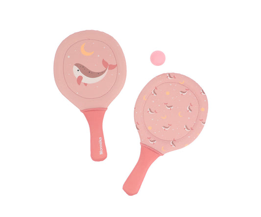 Raquetes de praia - Baleia Rosa