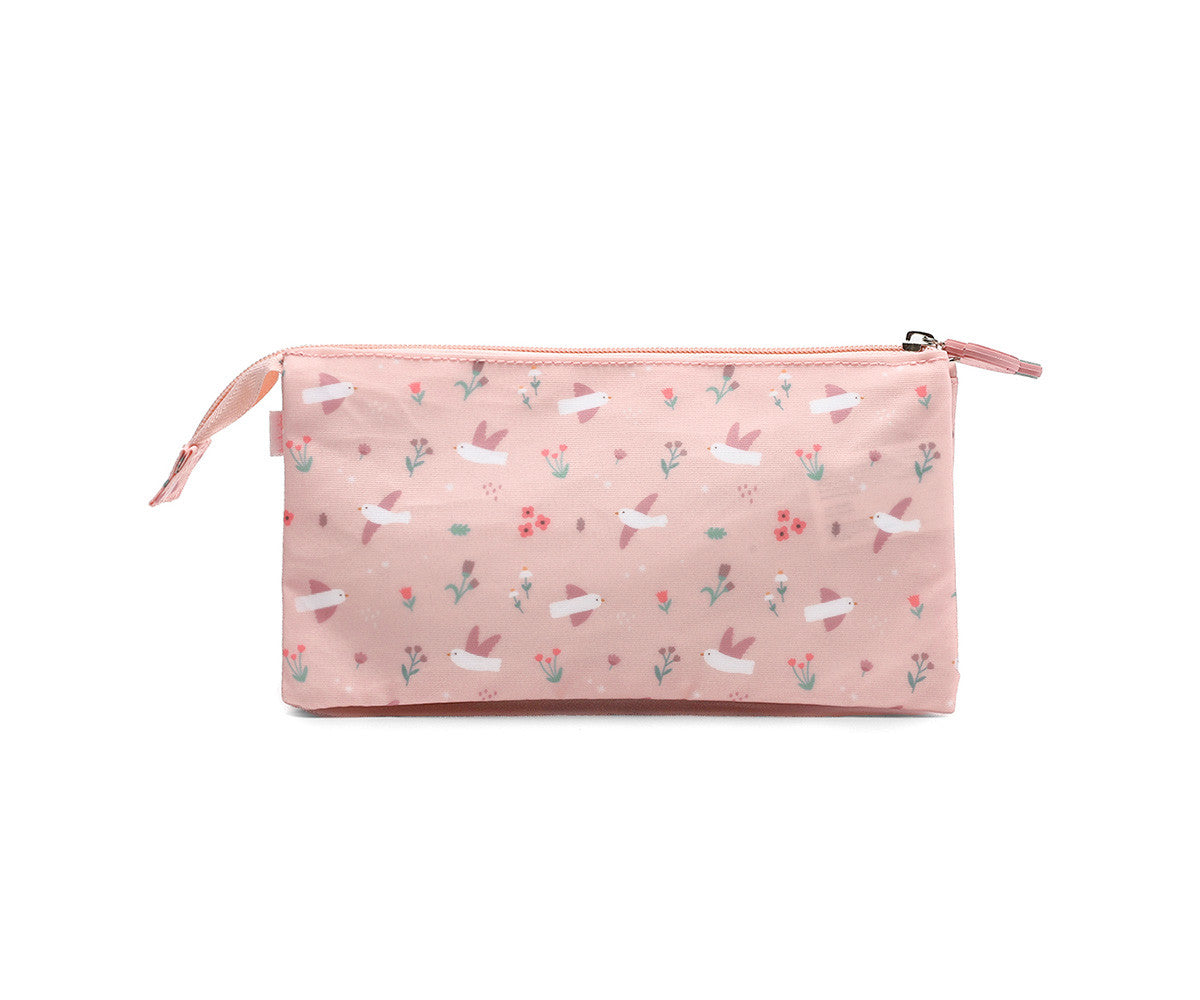 Estojo triplo blossom birds