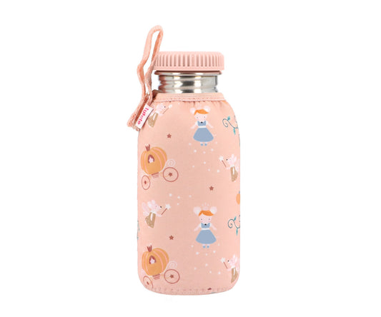 Garrafa metálica fada rato 500ml