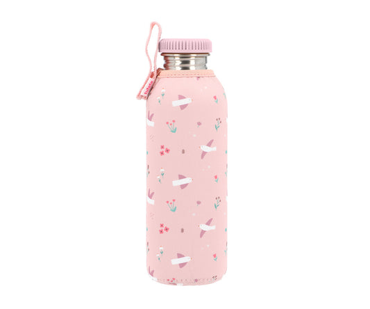 Garrafa metálica blossom birds 750 ml