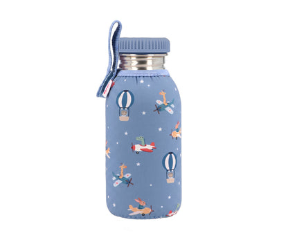 Garrafa metálica aviões 500ml