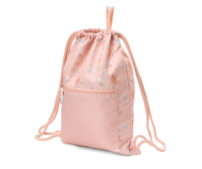 Mochila cordões fada rato