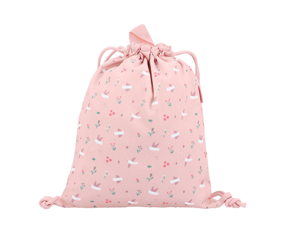 Saco tecido blossom birds