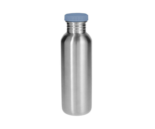 Garrafa metálica - crocodilo azul - 750ml