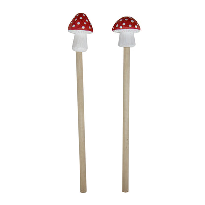 Lápis cogumelos
