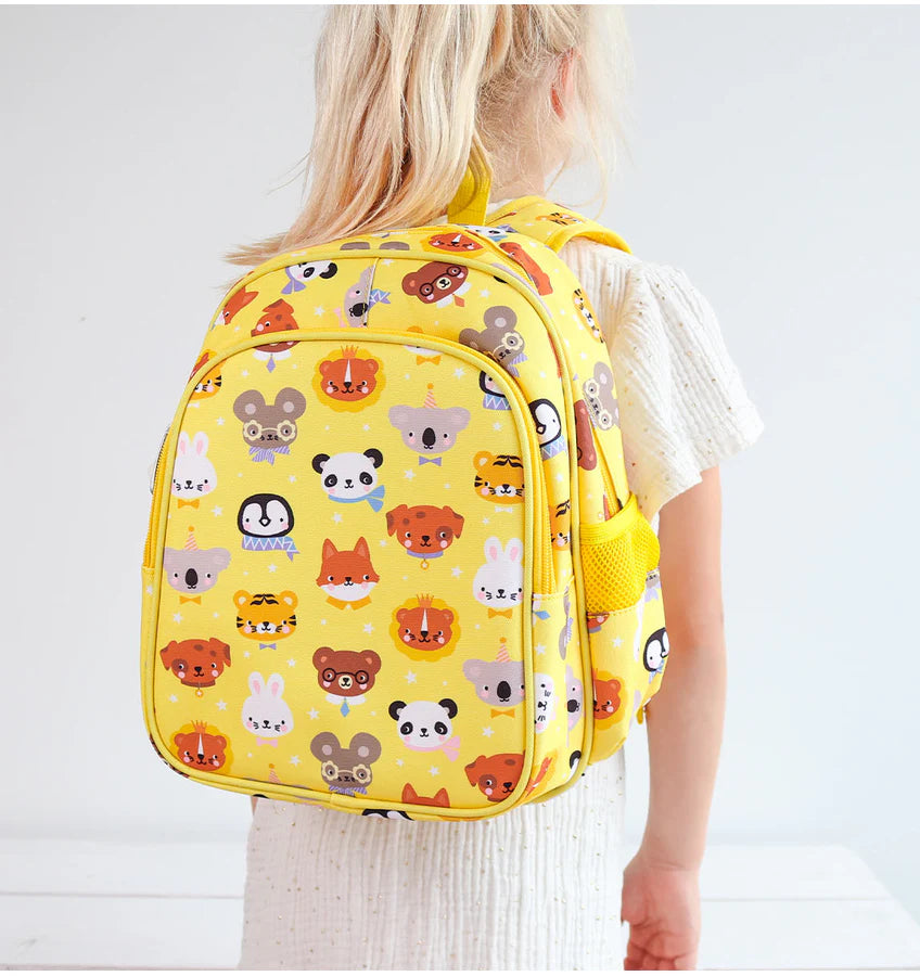 Mochila térmica animais amarelo