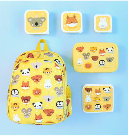 Mochila térmica animais amarelo