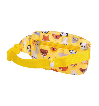 Bolsinha cintura animais amarelo