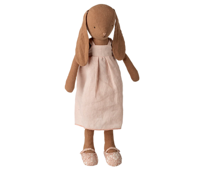 Coelho, Tamanho 3 – Chocolate – Vestido e sapatos