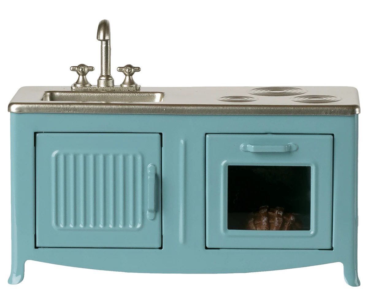 Cozinha pequena - azul