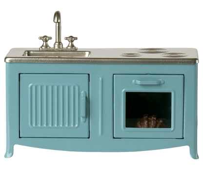 Cozinha pequena - azul
