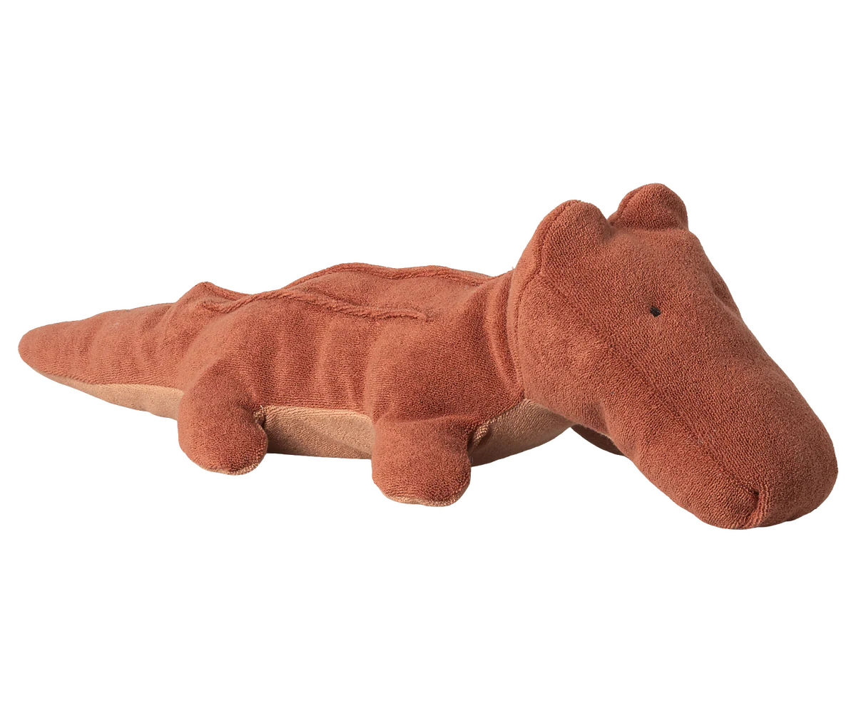 Safari friends, Crocodilo, Médio – Rosa vintage