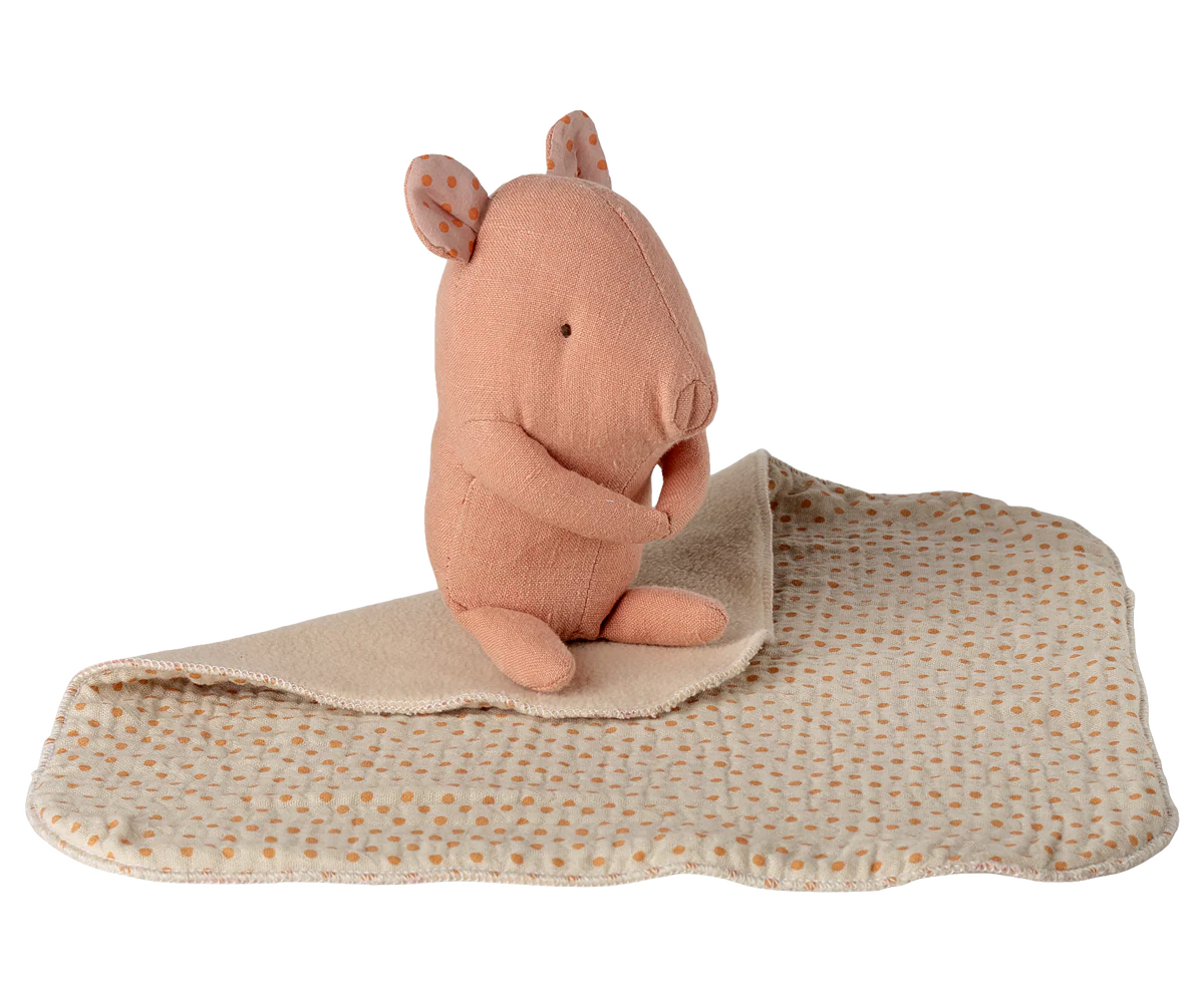 Lullaby friends, Porquinho, Mini – Rosa