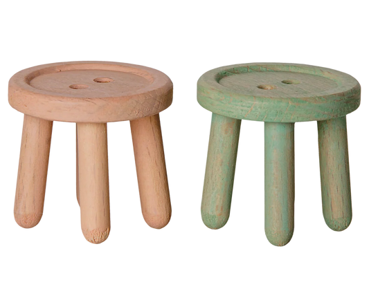 Conjunto de bancos, Rato - Rosa/Menta