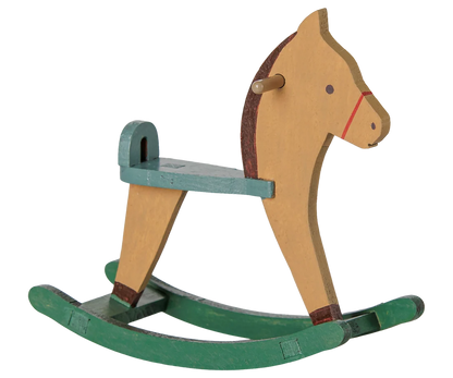Cavalo de baloiço - Castanho claro