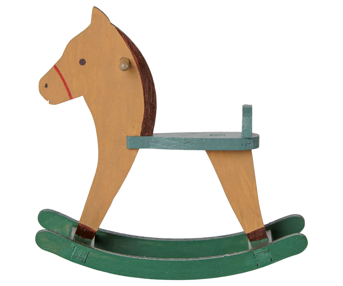 Cavalo de baloiço - Castanho claro