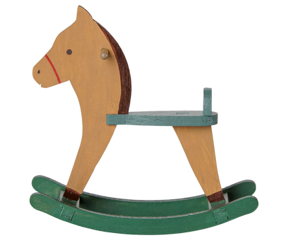 Cavalo de baloiço - Castanho claro